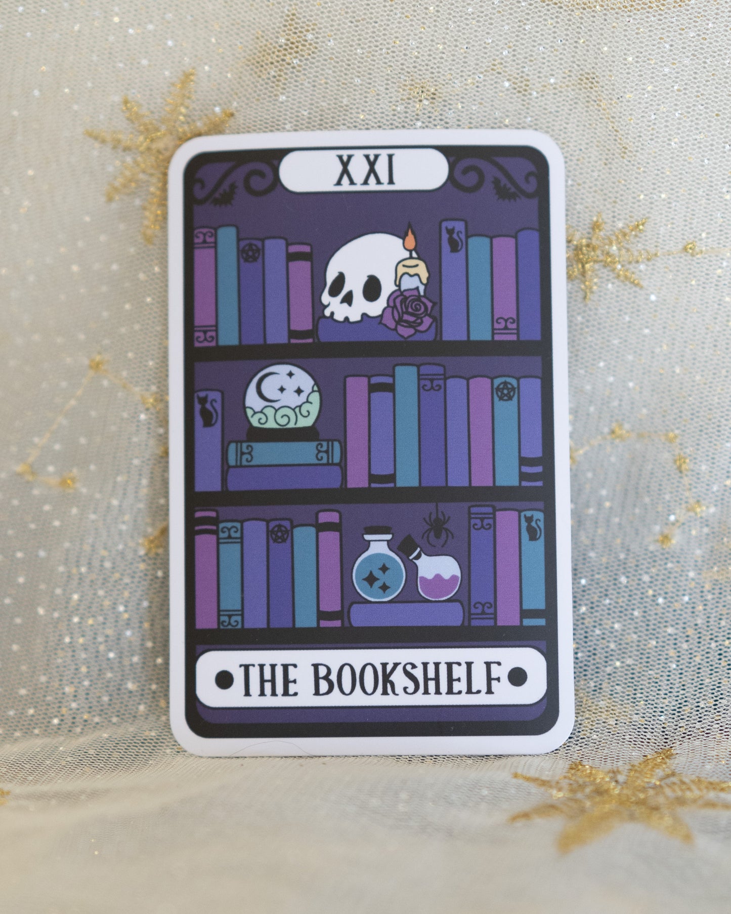 The Bookshelf Sticker