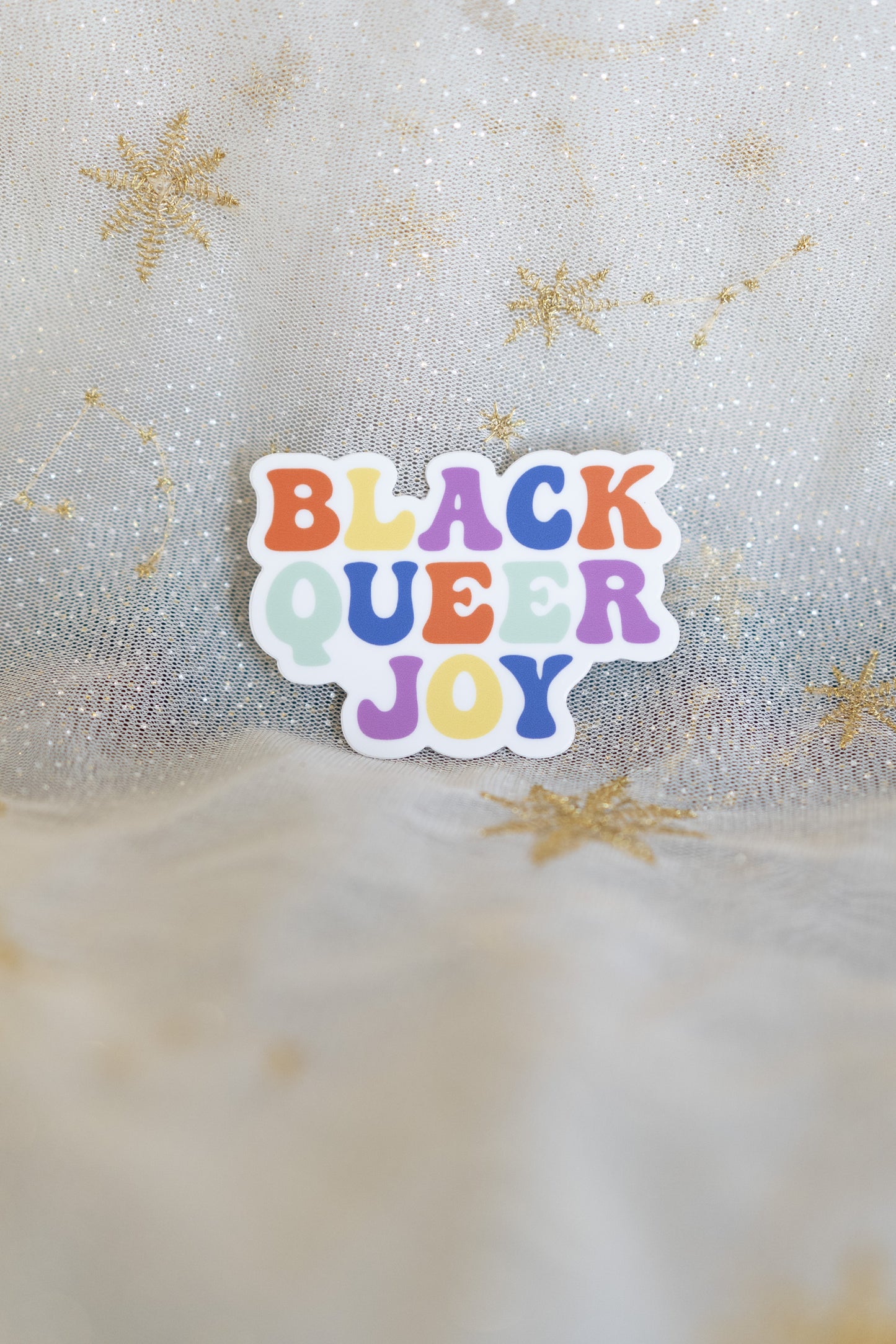 Black Queer Joy Sticker