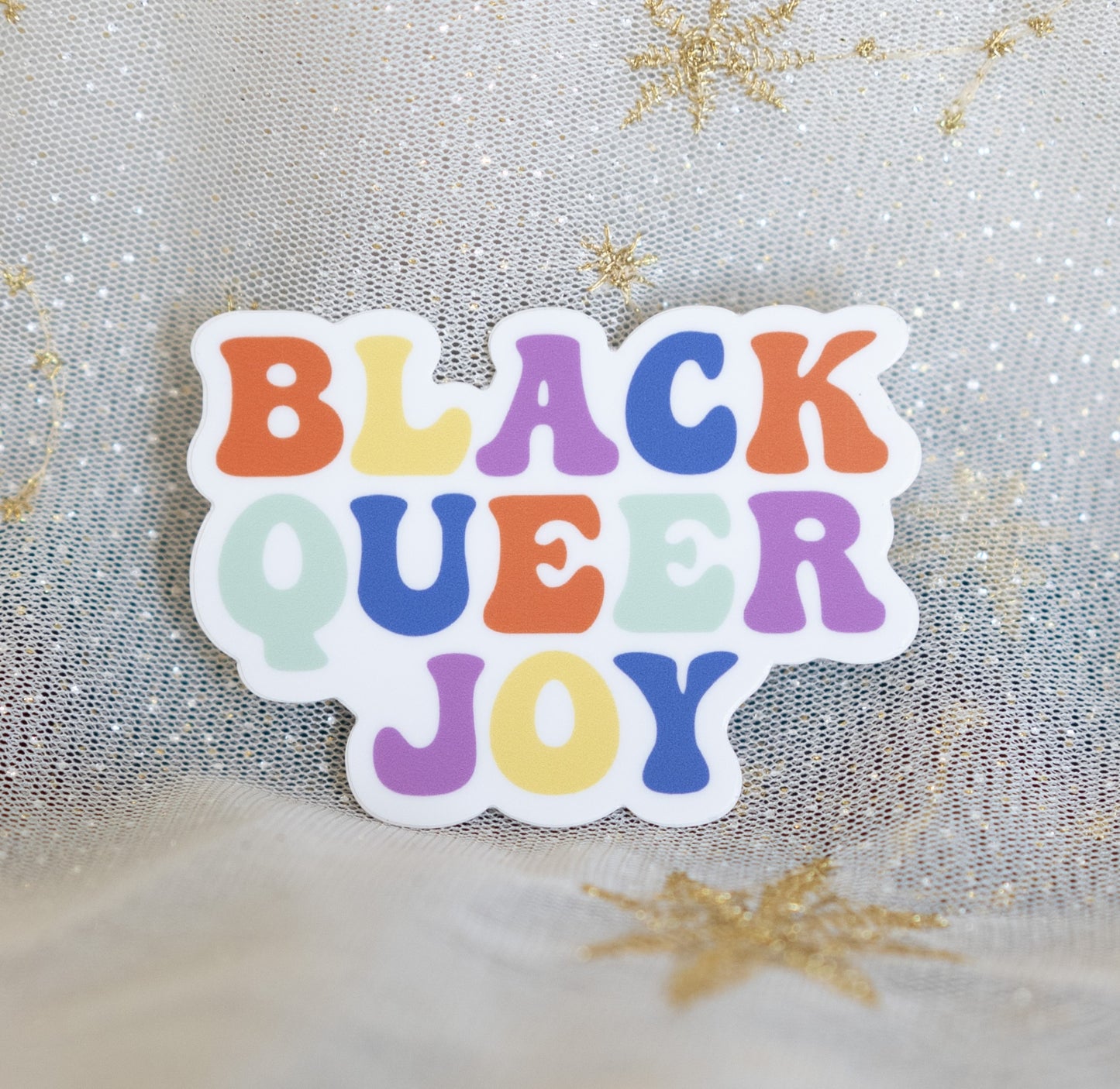 Black Queer Joy Sticker