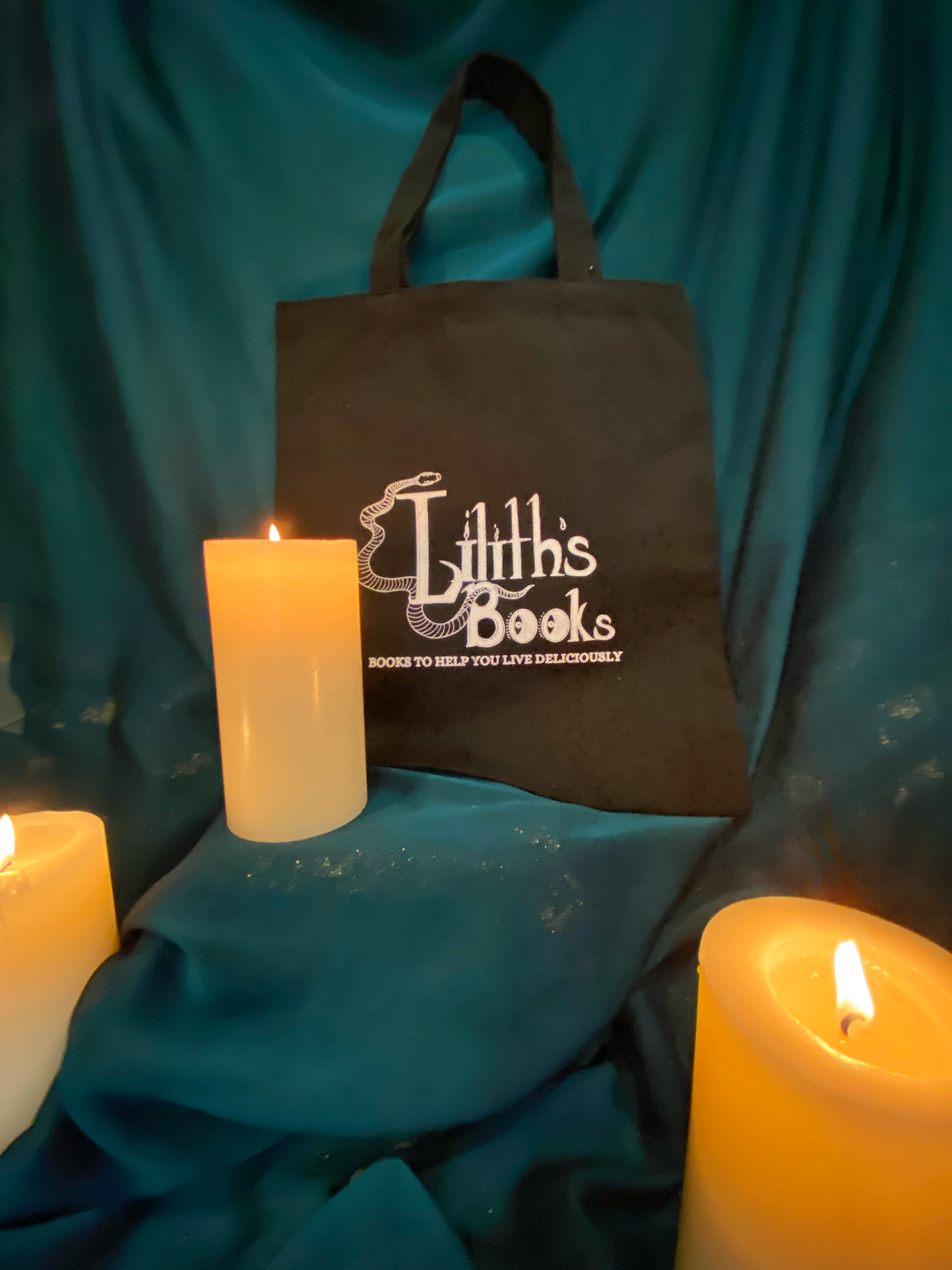 Lilith's Books Tote Bag